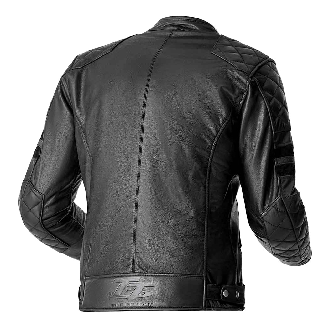RST Hillberry D3O Leather Jacket Black - FREE UK Shipping, FREE 365 Day Returns | Moto Central
