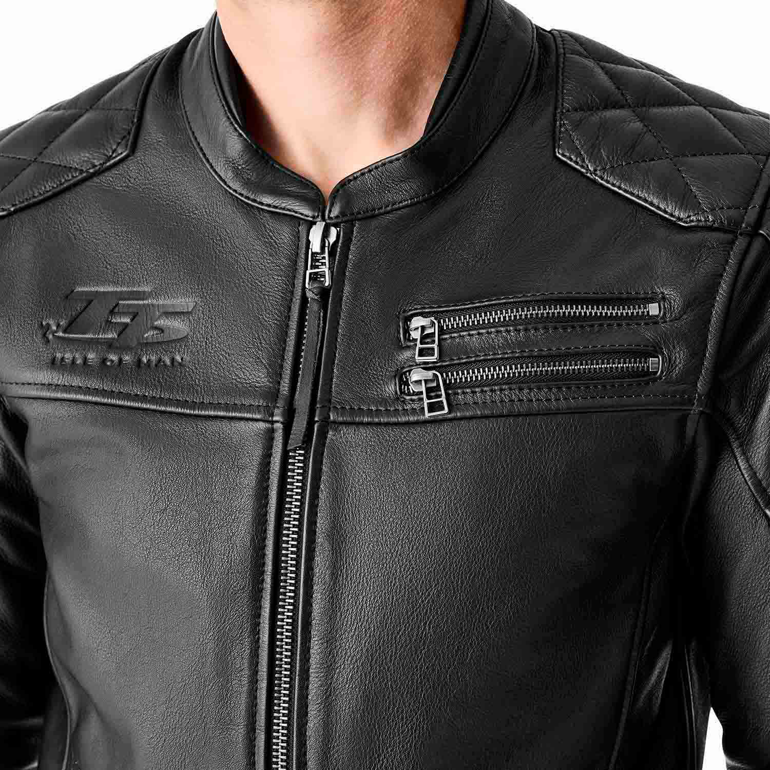 RST Hillberry D3O Leather Jacket Black - FREE UK Shipping, FREE 365 Day Returns | Moto Central