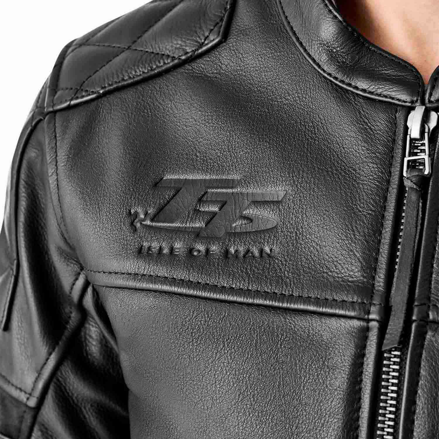 RST Hillberry D3O Leather Jacket Black - FREE UK Shipping, FREE 365 Day Returns | Moto Central