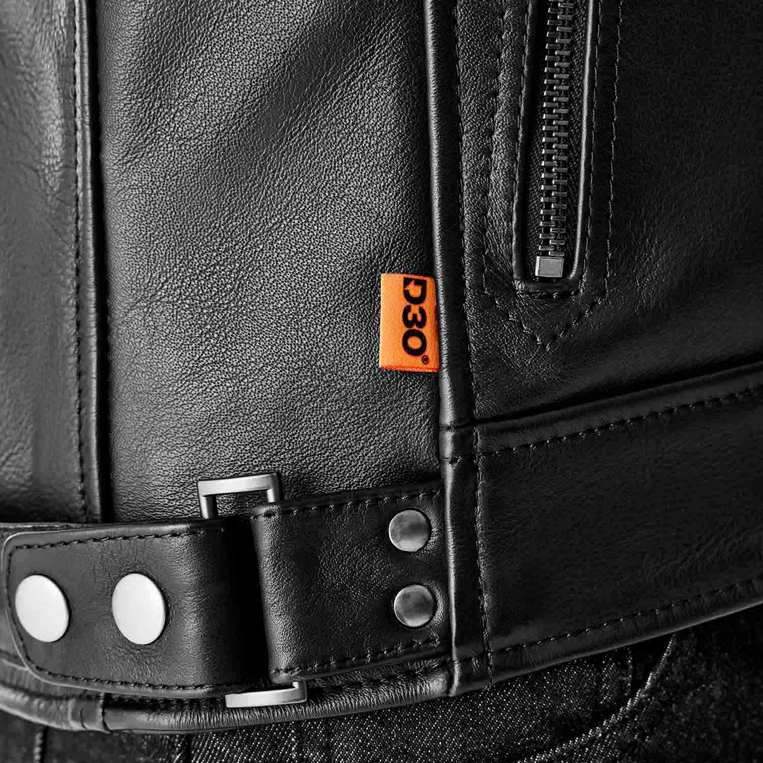 RST Hillberry D3O Leather Jacket Black - FREE UK Shipping, FREE 365 Day Returns | Moto Central