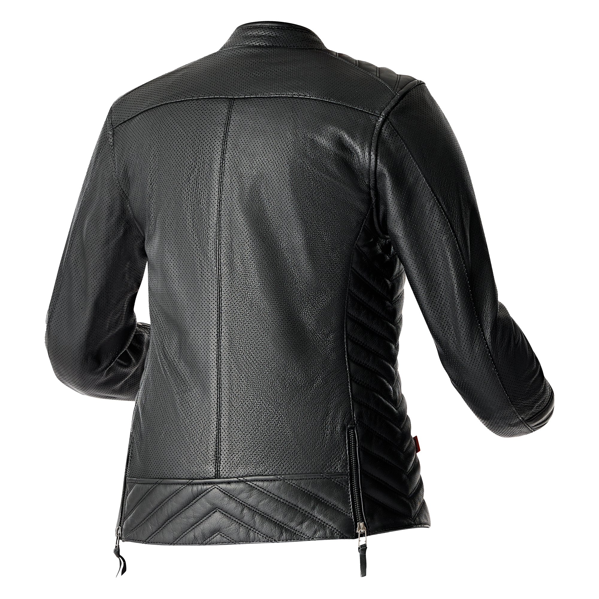 RST Roadster Air D3O Ladies Leather Jacket Black - FREE UK Shipping, FREE 365 Day Returns | Moto Central
