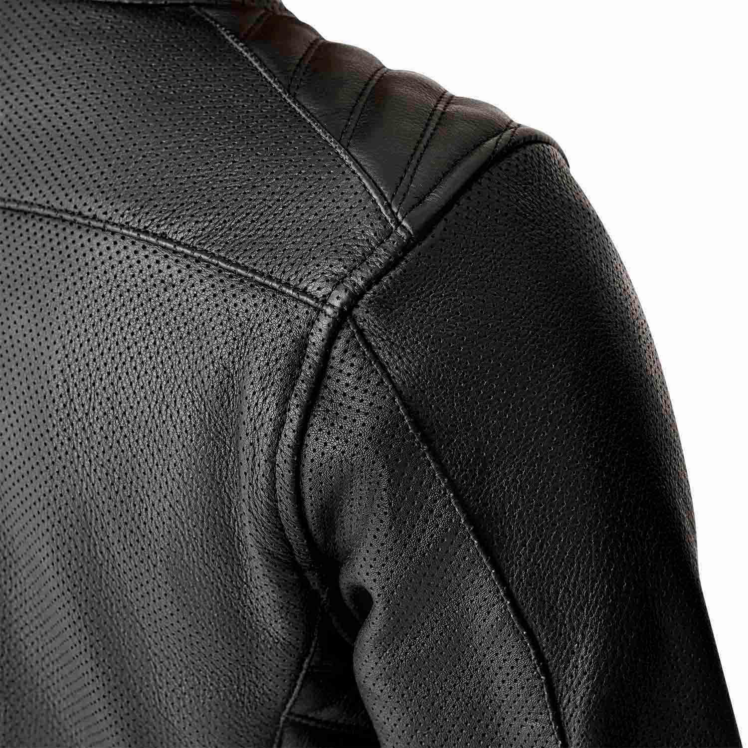 RST Roadster Air D3O Ladies Leather Jacket Black - FREE UK Shipping, FREE 365 Day Returns | Moto Central