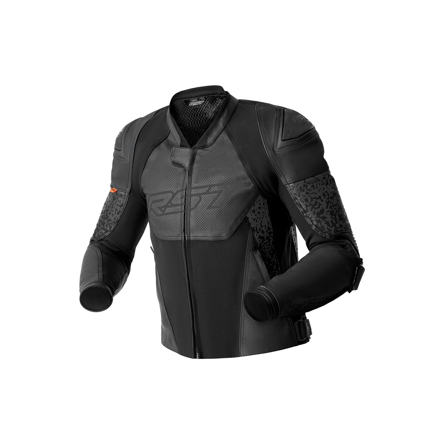 RST Pro Series Supersport-K D3O Leather Jacket Black / Black