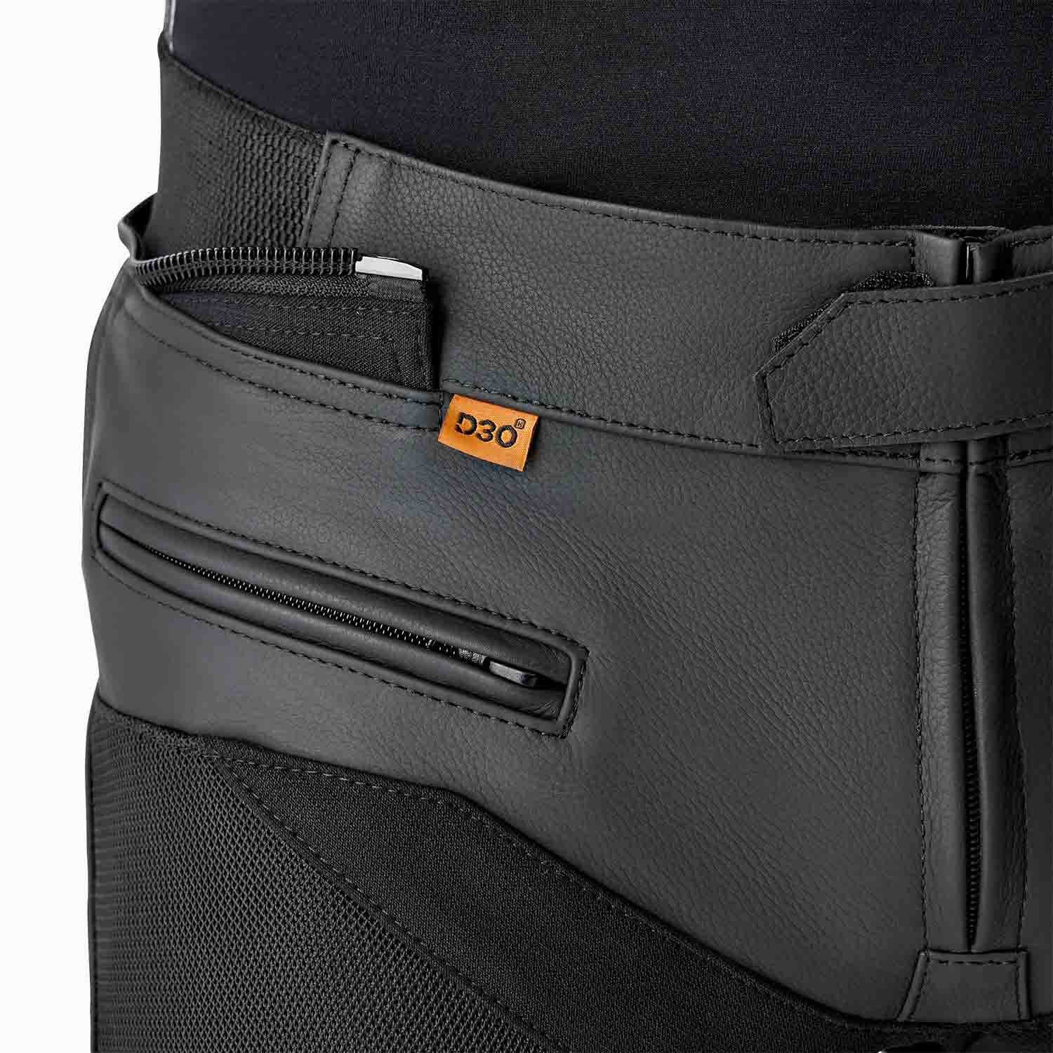 RST S1 Mesh D3O Leather Trouser Black - FREE UK Shipping, FREE 365 Day Returns | Moto Central