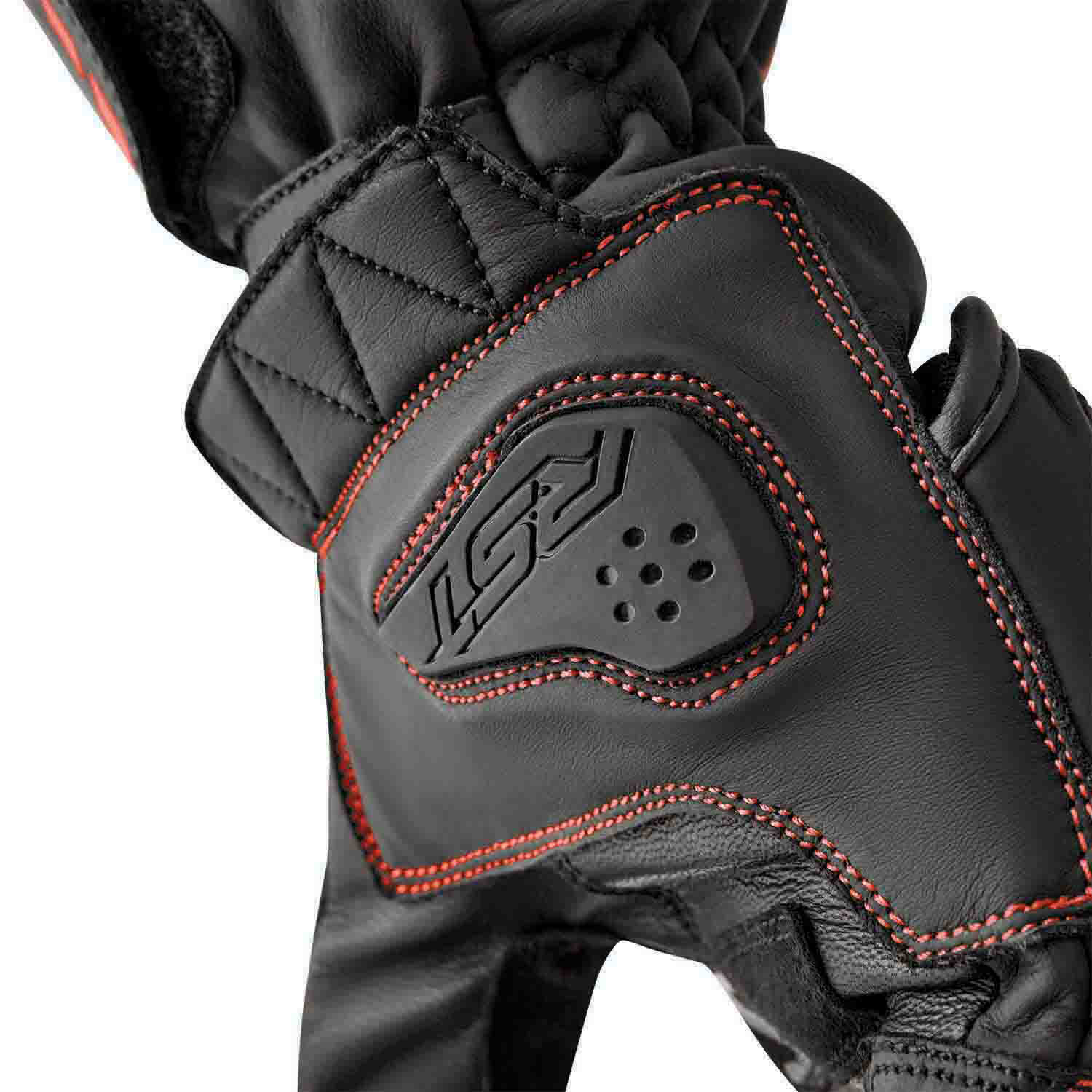RST S1 Summer Gloves Black / Red - FREE UK Shipping, FREE 365 Day Returns | Moto Central