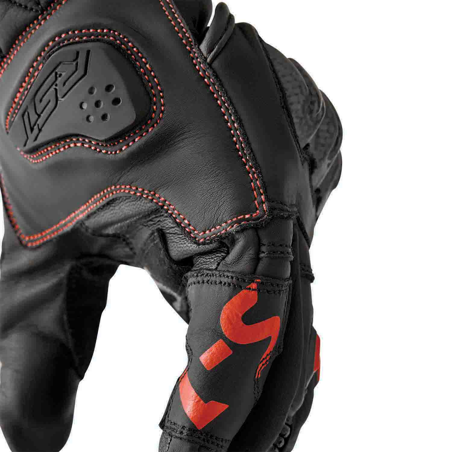 RST S1 Summer Gloves Black / Red - FREE UK Shipping, FREE 365 Day Returns | Moto Central