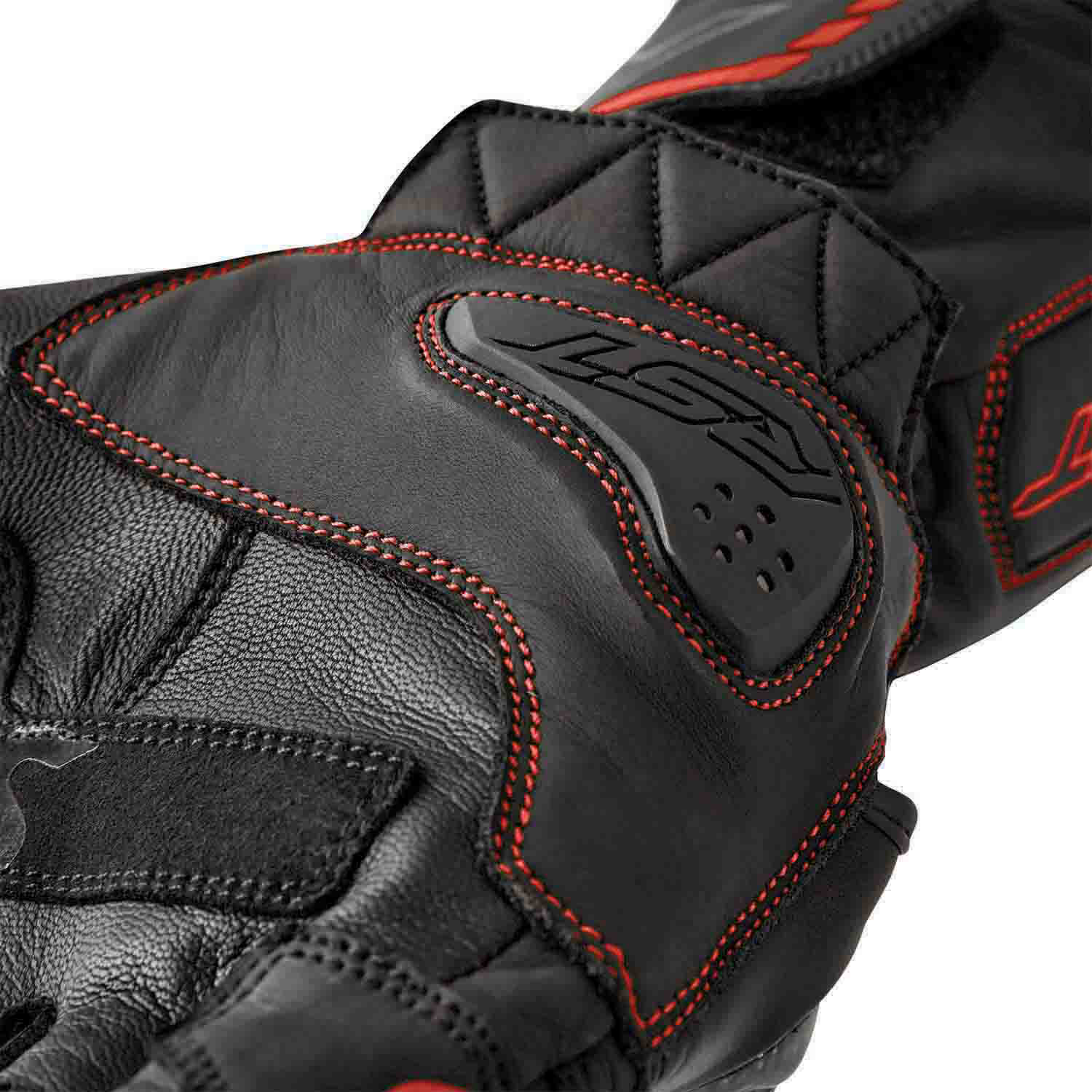 RST S1 Summer Gloves Black / Red - FREE UK Shipping, FREE 365 Day Returns | Moto Central