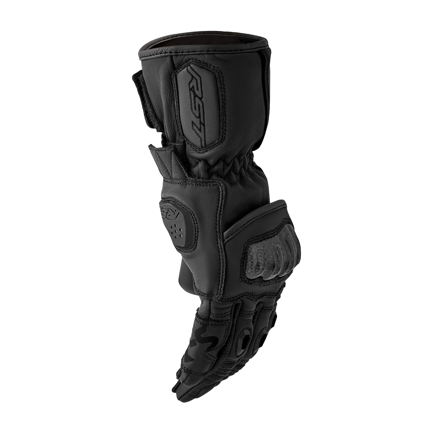 RST S1 Ladies Leather Gloves Black / Black - FREE UK Shipping, FREE 365 Day Returns | Moto Central