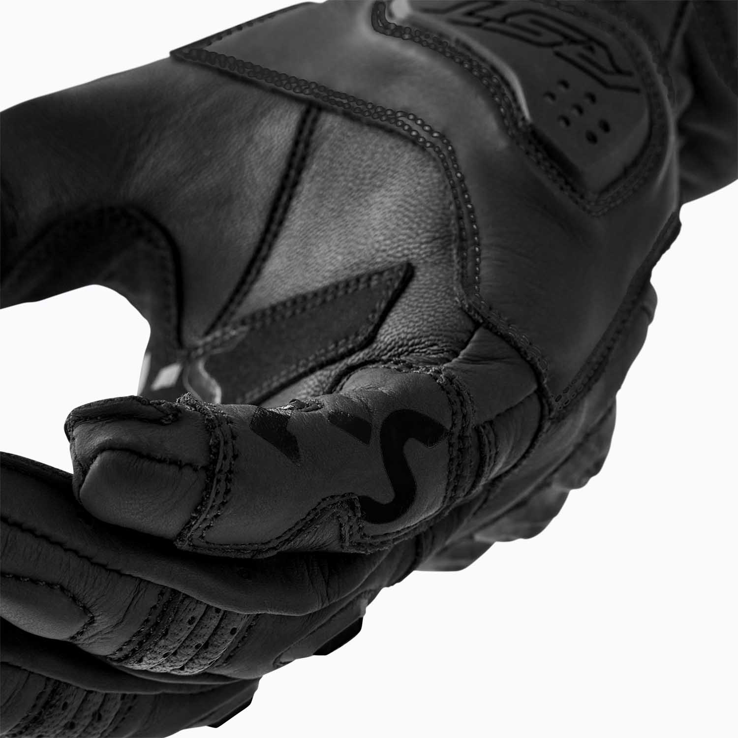 RST S1 Ladies Leather Gloves Black / Black - FREE UK Shipping, FREE 365 Day Returns | Moto Central