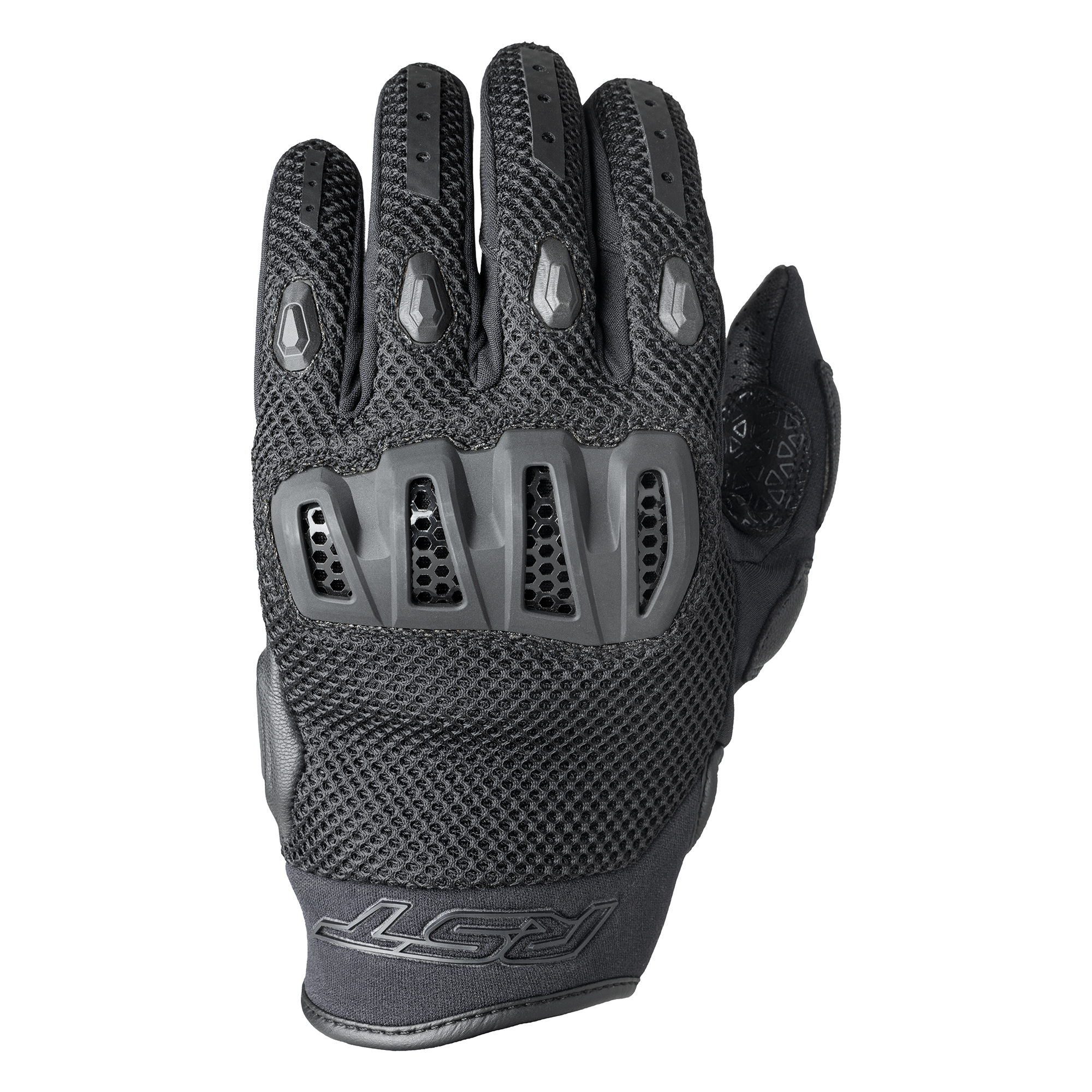 RST Vortek Ladies Textile Gloves Black / Black - FREE UK Shipping, FREE 365 Day Returns | Moto Central