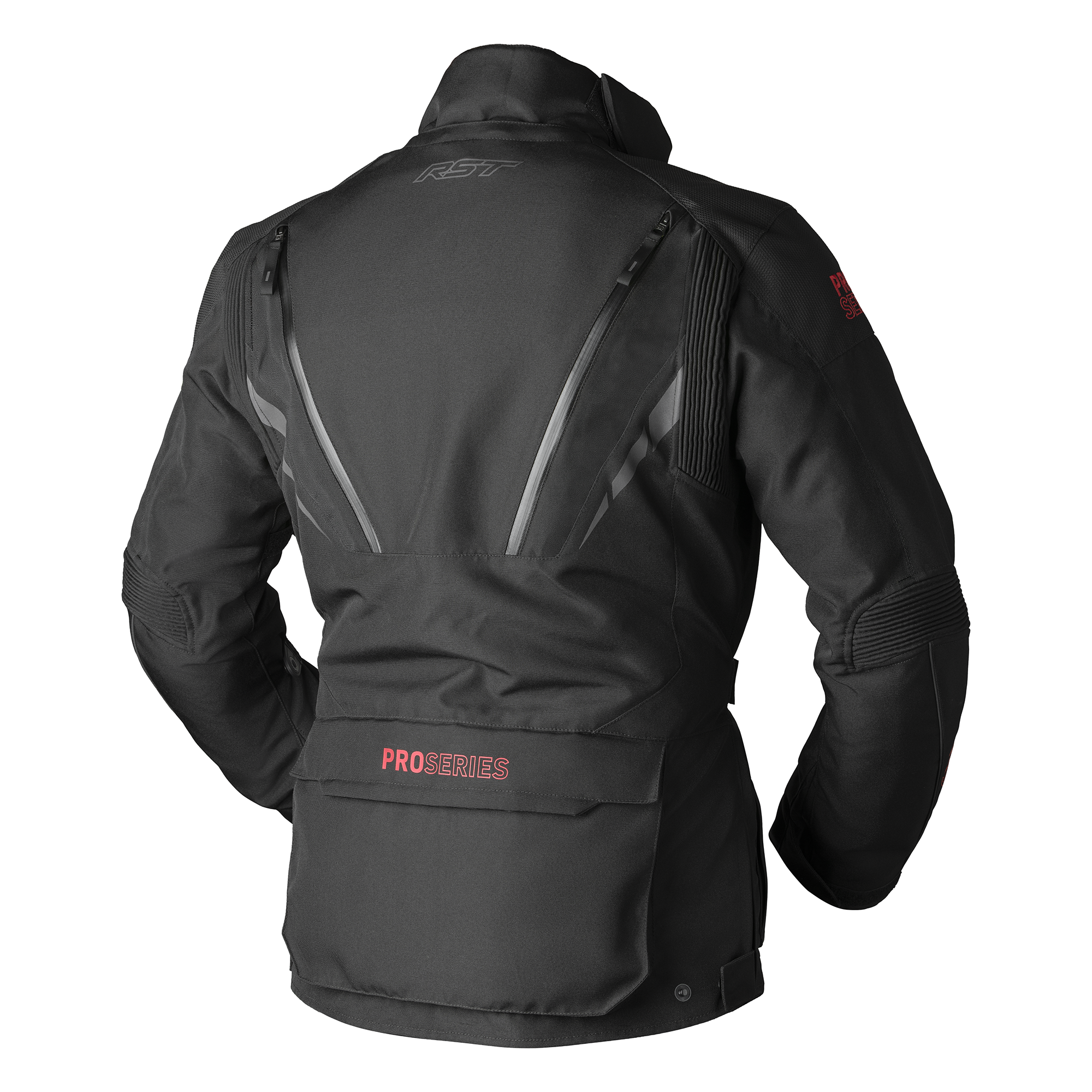 RST Pro Series Paragon D3O Textile Jacket Black - FREE UK Shipping, FREE 365 Day Returns | Moto Central