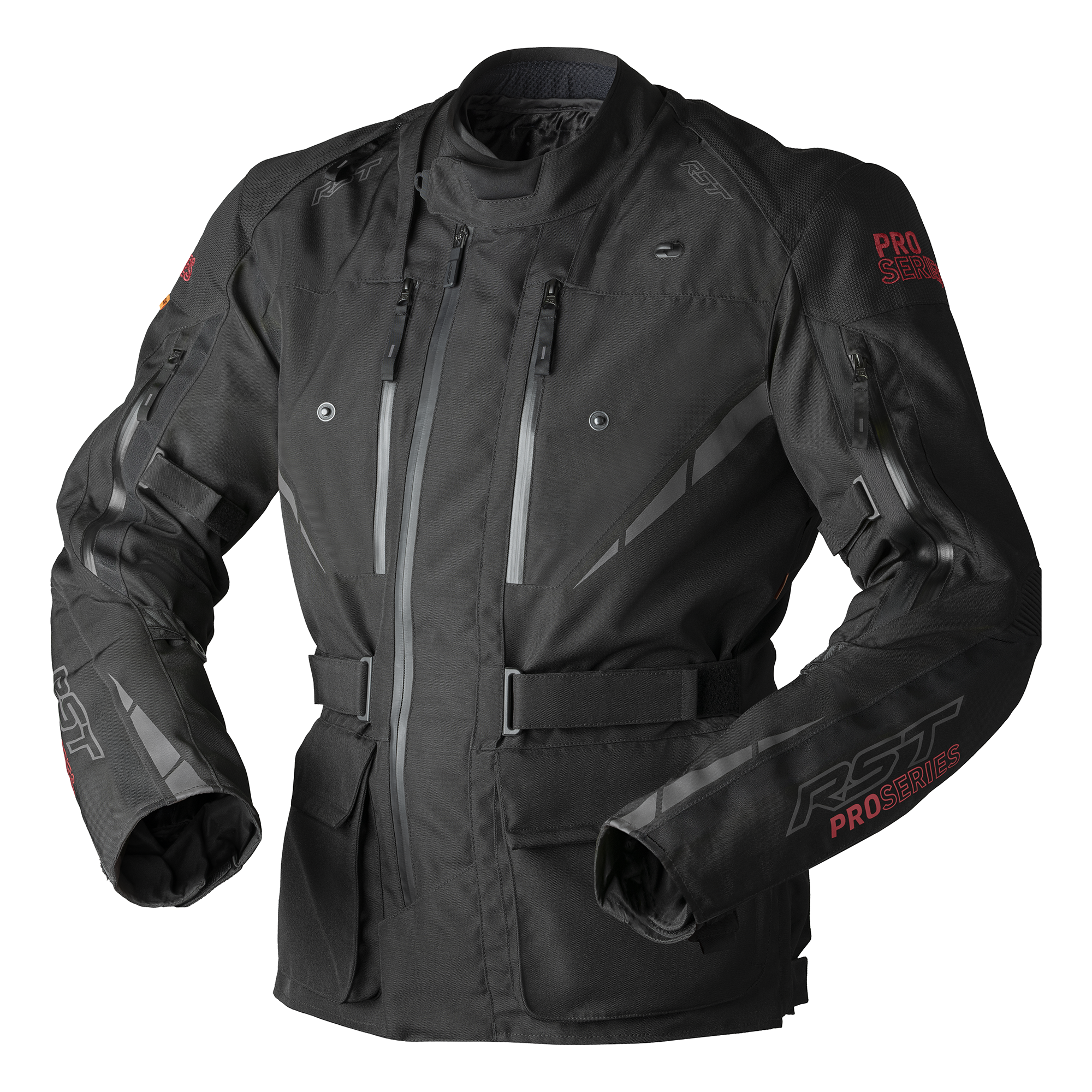 RST Pro Series Paragon D3O Textile Jacket Black - FREE UK Shipping, FREE 365 Day Returns | Moto Central