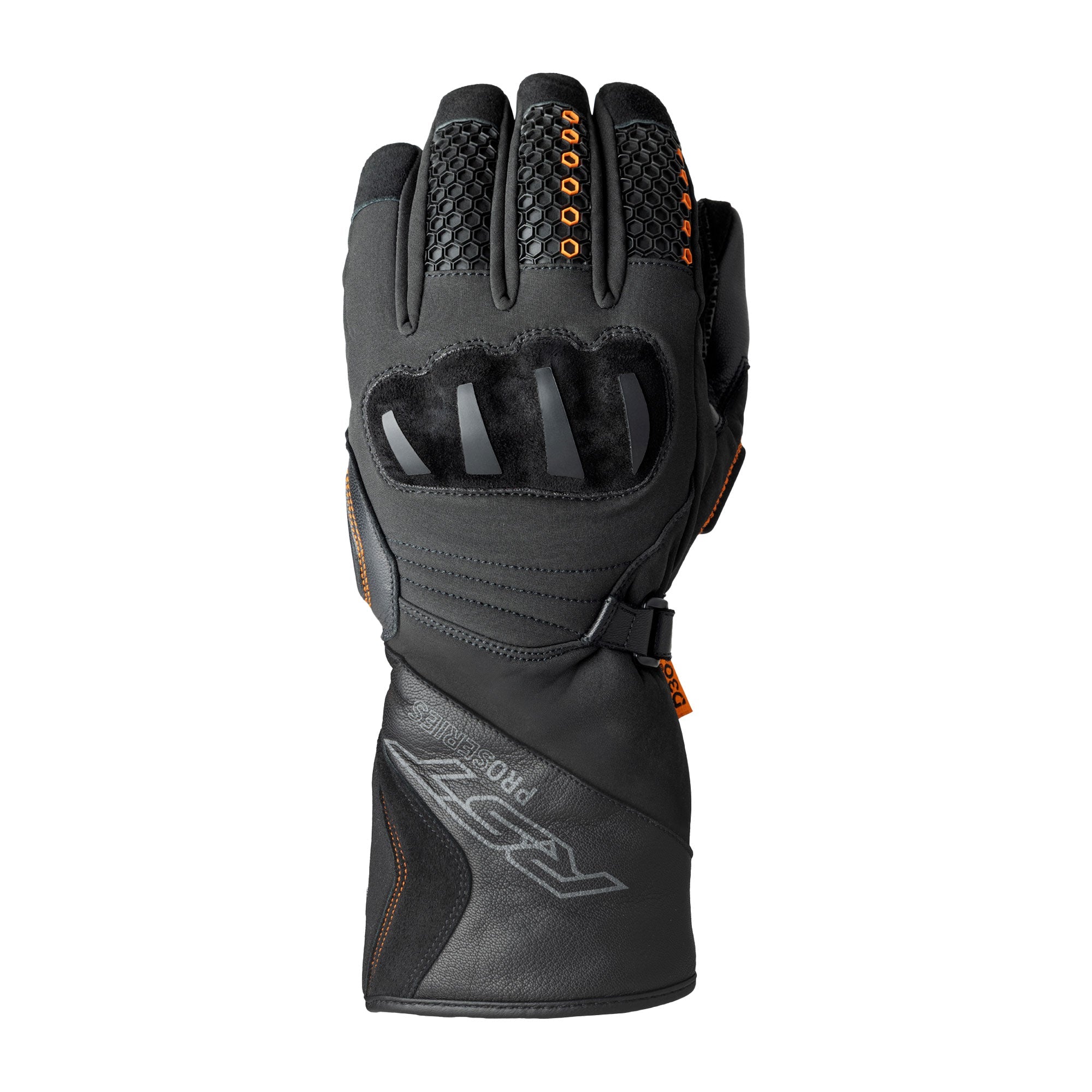 RST Pro Series Artic D3O Waterproof Ladies Gloves Black / Black - FREE UK Shipping, FREE 365 Day Returns | Moto Central