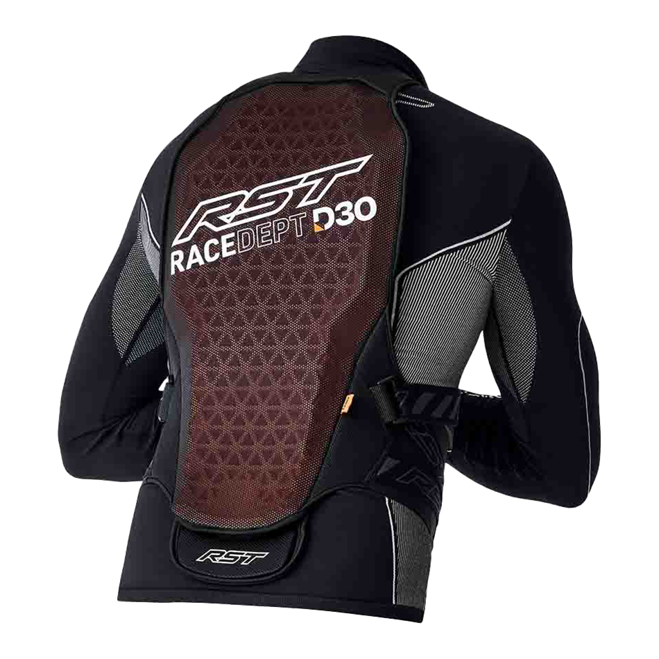 RST Race Dept D3O Back Protector Orange - FREE UK Shipping, FREE 365 Day Returns | Moto Central