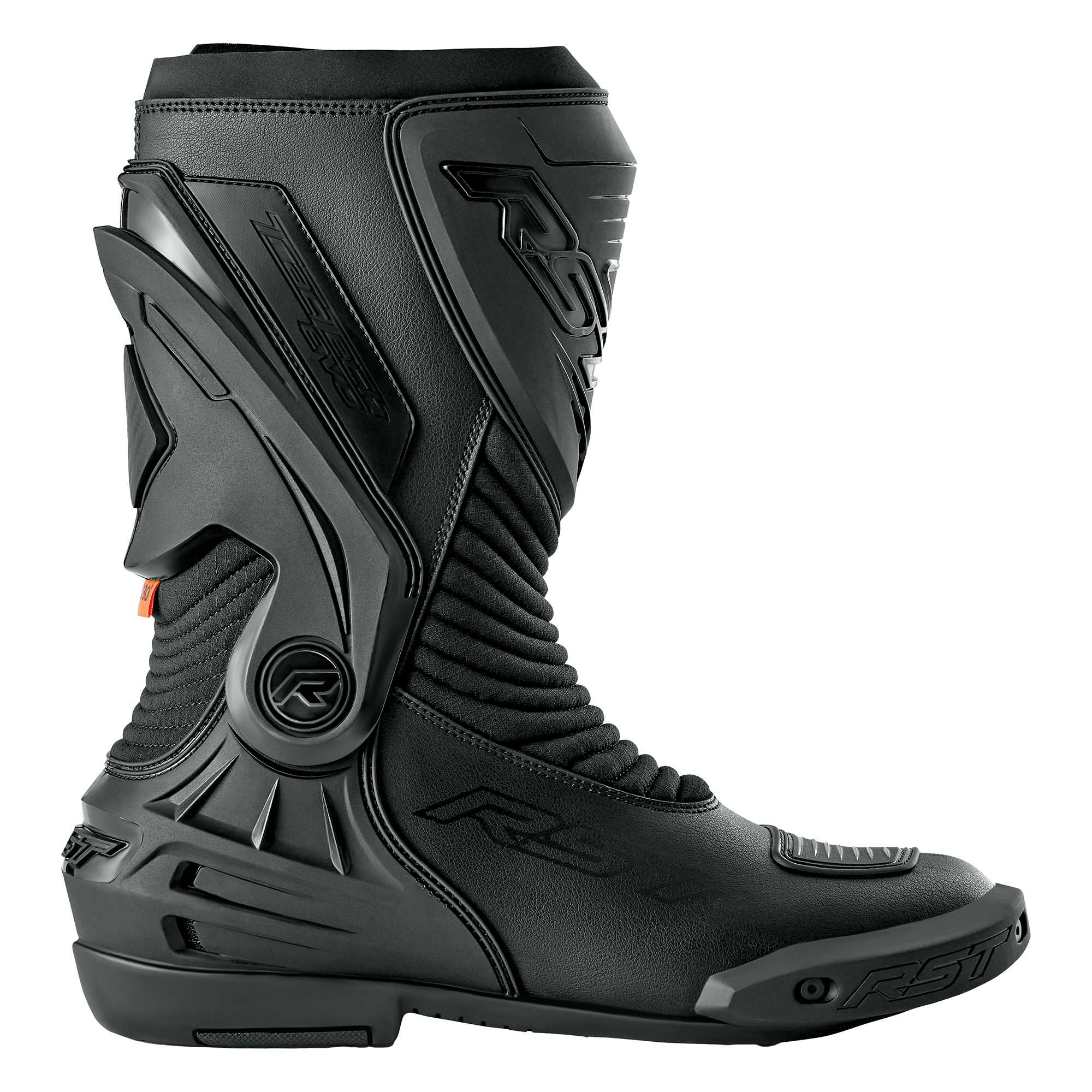 RST Tractech Evo D3O Waterproof Boots Black / Black - FREE UK Shipping, FREE 365 Day Returns | Moto Central