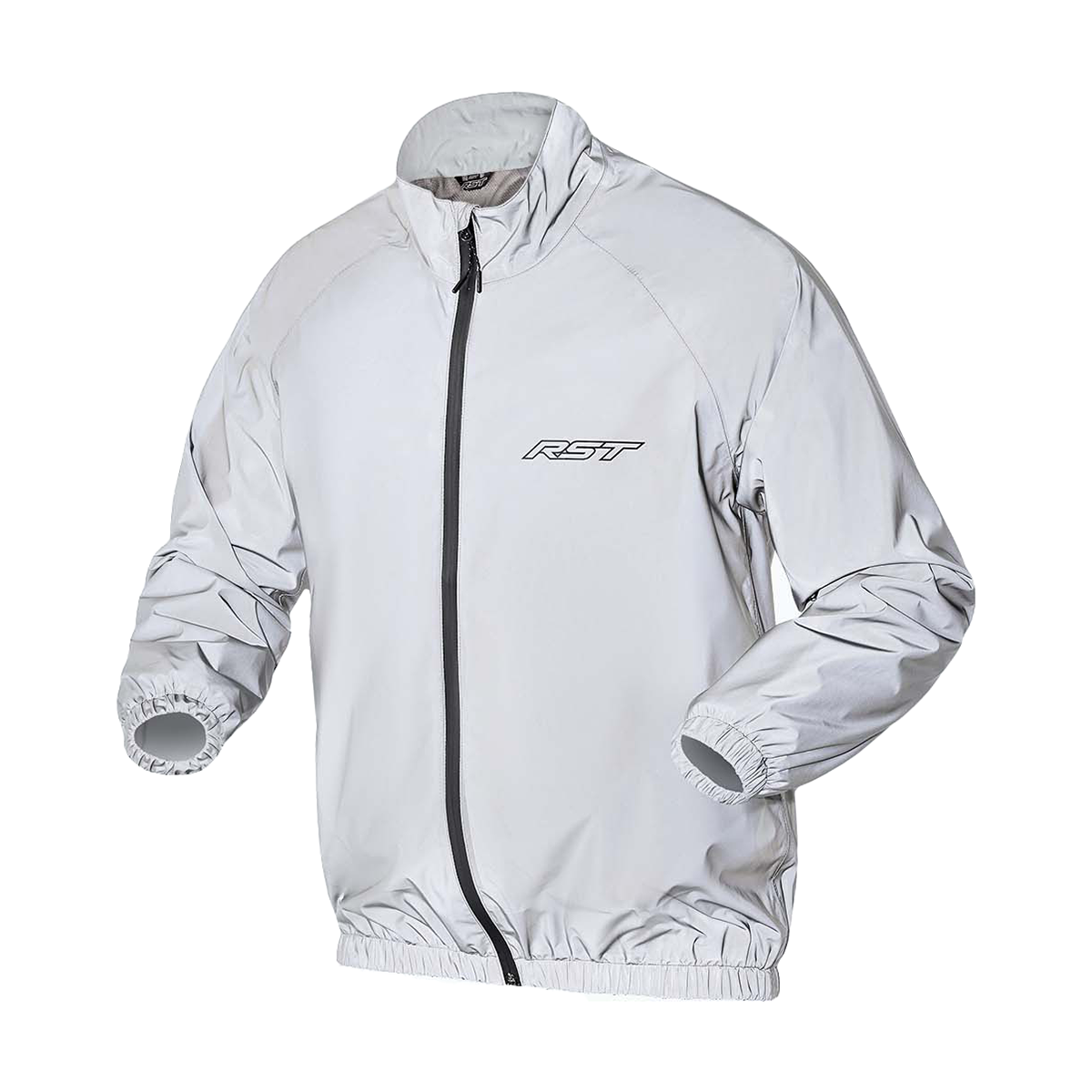 RST Nightrider Waterproof Jacket Silver - FREE UK Shipping, FREE 365 Day Returns | Moto Central