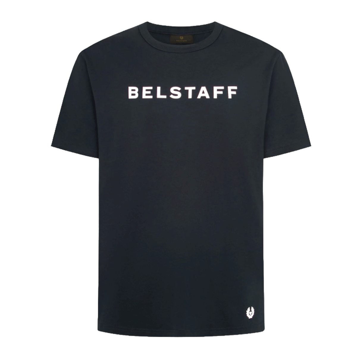 Belstaff Logo T-Shirt Dark Ink FREE UK Delivery, FREE 365 Day Returns | Moto Central