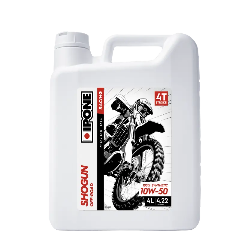 IPONE Shogun Off-Road 10W-50 Engine Oil - 4 Liters FREE UK Delivery, FREE 365 Day Returns | Moto Central