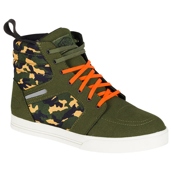 Segura Santana Sneakers Khaki / Camo FREE UK Delivery, FREE 365 Day Returns | Moto Central