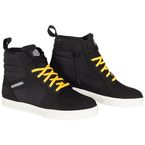 Segura Santana Sneakers Black / Yellow FREE UK Delivery, FREE 365 Day Returns | Moto Central
