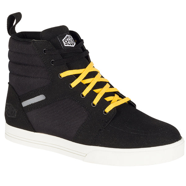 Segura Santana Sneakers Black / Yellow FREE UK Delivery, FREE 365 Day Returns | Moto Central