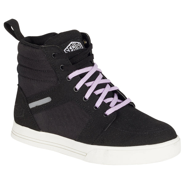 Segura Santana Ladies Sneakers Black / Lilac FREE UK Delivery, FREE 365 Day Returns | Moto Central