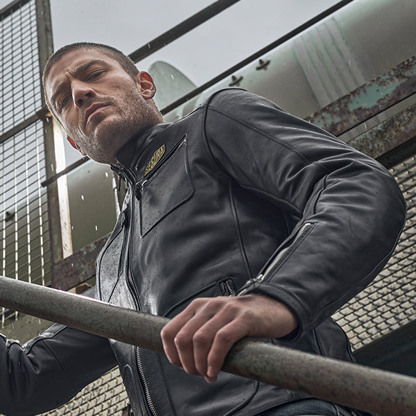 Segura Lewis Leather Jacket Brown FREE UK Delivery, FREE 365 Day Returns | Moto Central