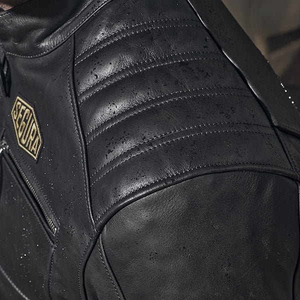 Segura Lewis Leather Jacket Brown FREE UK Delivery, FREE 365 Day Returns | Moto Central