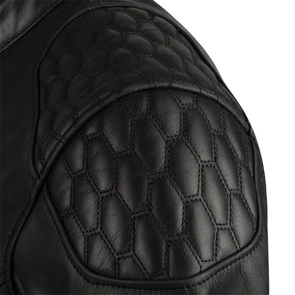 Segura Curtis Leather Jacket Black FREE UK Delivery, FREE 365 Day Returns | Moto Central