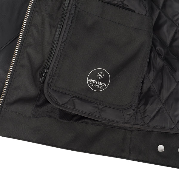 Segura Dorian 2 Ladies Leather Jacket Black FREE UK Delivery, FREE 365 Day Returns | Moto Central