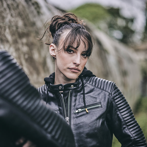 Segura Dorian 2 Ladies Leather Jacket Black FREE UK Delivery, FREE 365 Day Returns | Moto Central