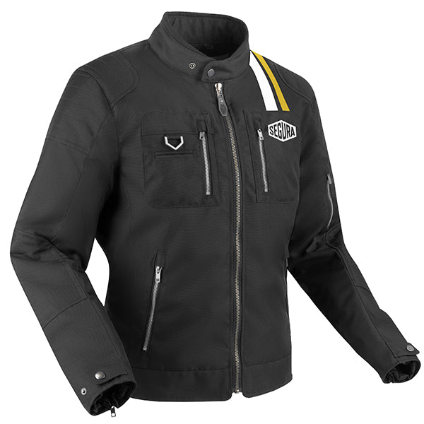 Segura Scorpio Textile Jacket Black FREE UK Delivery, FREE 365 Day Returns | Moto Central