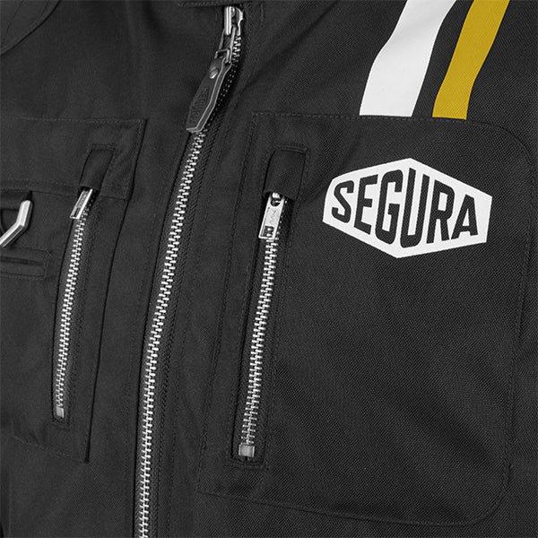 Segura Scorpio Textile Jacket Black FREE UK Delivery, FREE 365 Day Returns | Moto Central