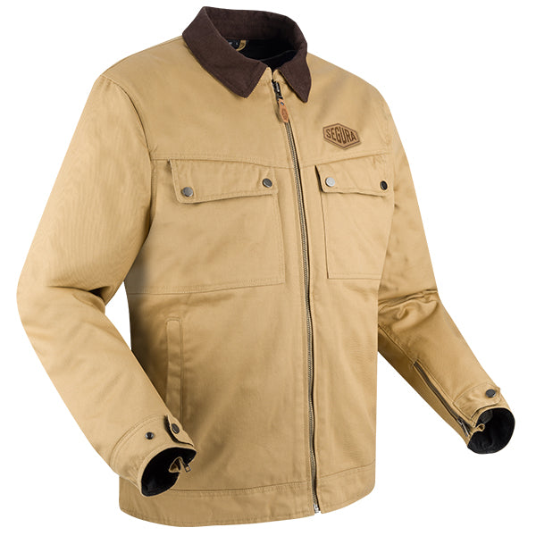 Segura Tampico Textile Jacket Beige FREE UK Delivery, FREE 365 Day Returns | Moto Central