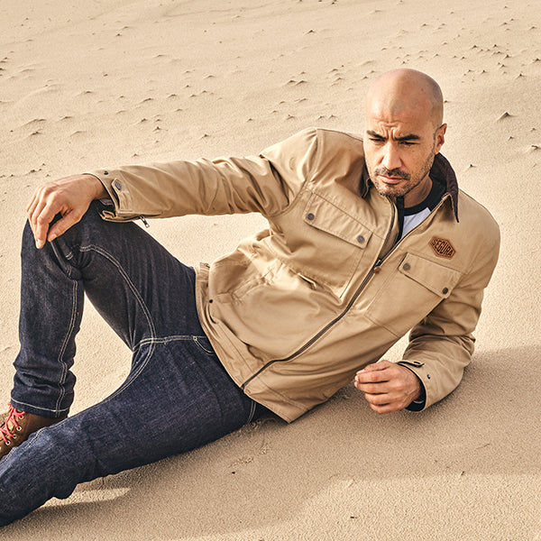 Segura Tampico Textile Jacket Beige FREE UK Delivery, FREE 365 Day Returns | Moto Central