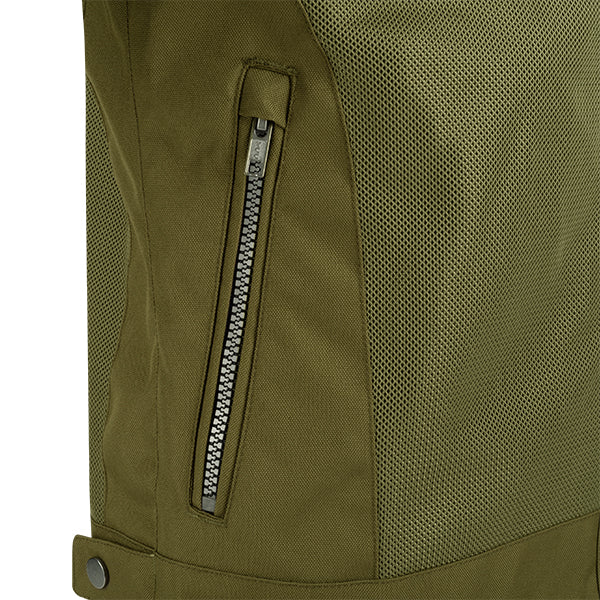 Segura Richter Textile Jacket Khaki FREE UK Delivery, FREE 365 Day Returns | Moto Central