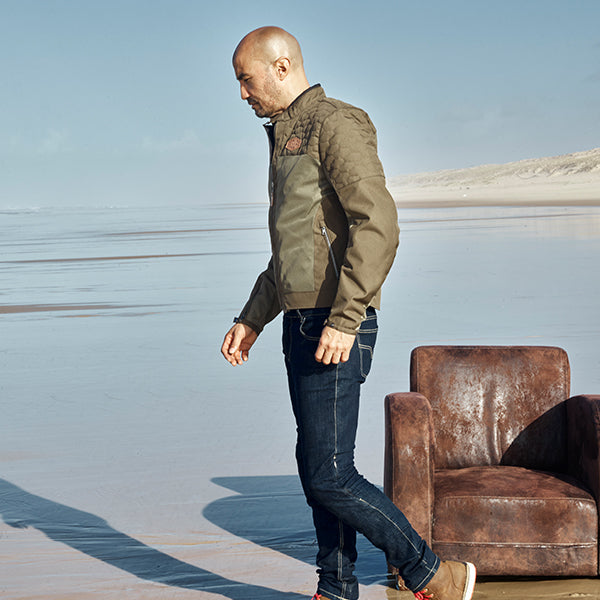 Segura Richter Textile Jacket Khaki FREE UK Delivery, FREE 365 Day Returns | Moto Central