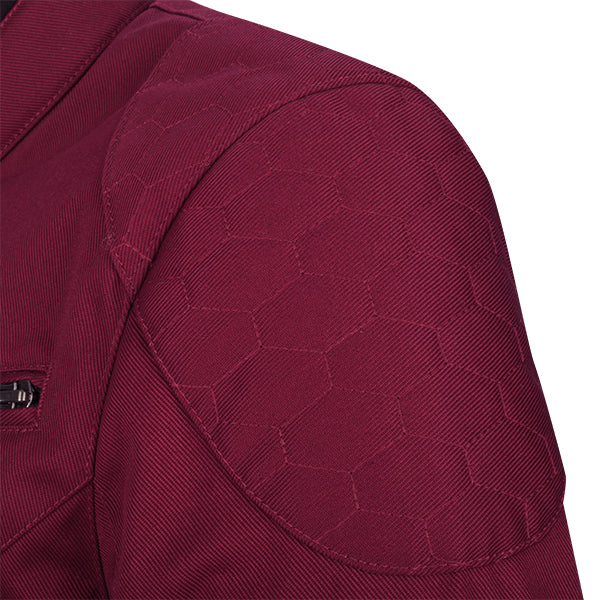 Segura Tina Ladies Textile Jacket Burgundy FREE UK Delivery, FREE 365 Day Returns | Moto Central