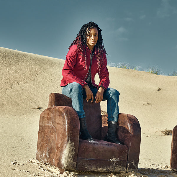 Segura Tina Ladies Textile Jacket Burgundy FREE UK Delivery, FREE 365 Day Returns | Moto Central