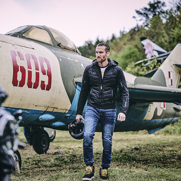 Segura Natcho 2 Textile Jacket Black / Yellow FREE UK Delivery, FREE 365 Day Returns | Moto Central