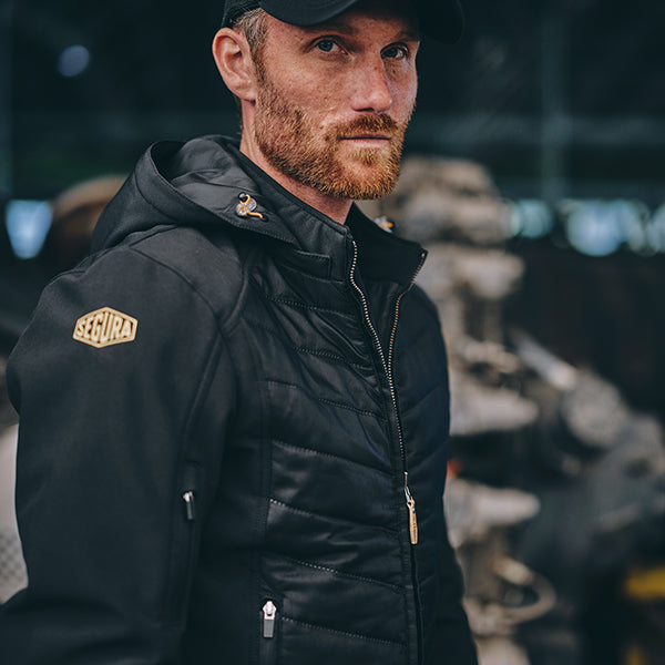 Segura Natcho 2 Textile Jacket Black / Yellow FREE UK Delivery, FREE 365 Day Returns | Moto Central