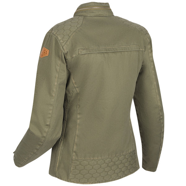 Segura Bahia Ladies Textile Jacket Khaki FREE UK Delivery, FREE 365 Day Returns | Moto Central