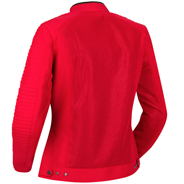 Segura Dikinson Ladies Textile Jacket Red FREE UK Delivery, FREE 365 Day Returns | Moto Central