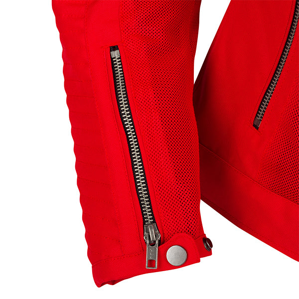 Segura Dikinson Ladies Textile Jacket Red FREE UK Delivery, FREE 365 Day Returns | Moto Central