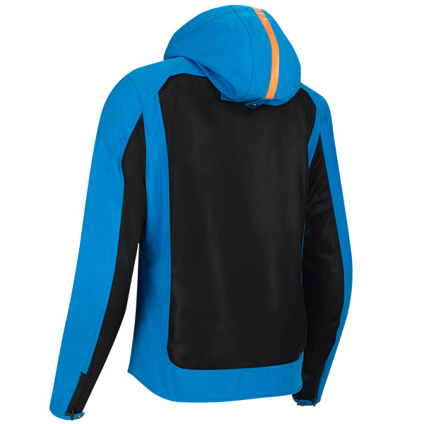 Segura Natcho Vented Textile Jacket Blue / Orange FREE UK Delivery, FREE 365 Day Returns | Moto Central