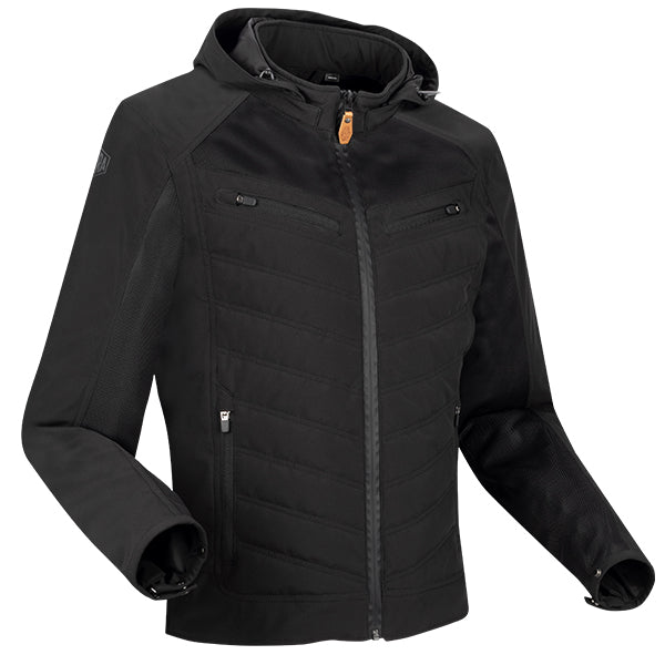 Segura Natcho Vented Textile Jacket Black / Grey FREE UK Delivery, FREE 365 Day Returns | Moto Central