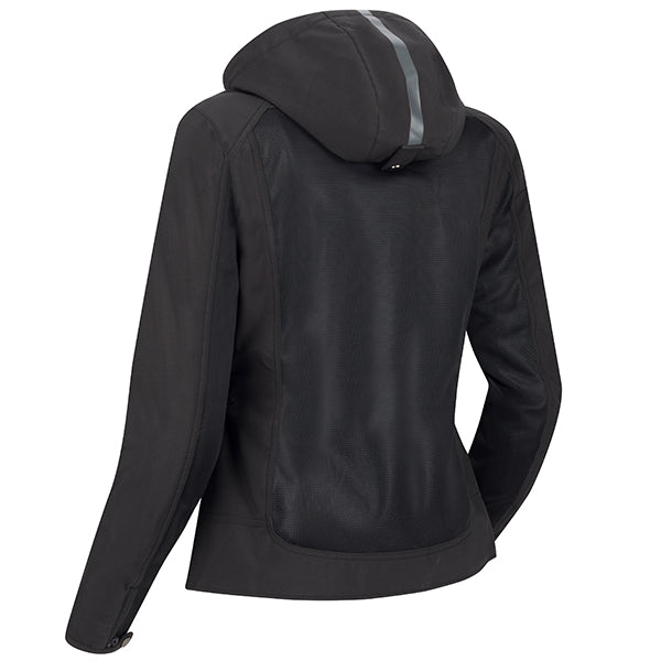 Segura Natcho Vented Ladies Textile Jacket Black / Grey FREE UK Delivery, FREE 365 Day Returns | Moto Central