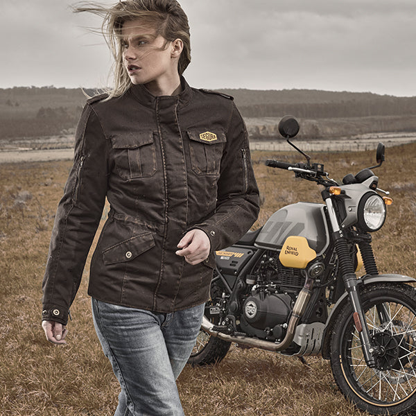 Segura Tabata Ladies Textile Jacket Brown FREE UK Delivery, FREE 365 Day Returns | Moto Central