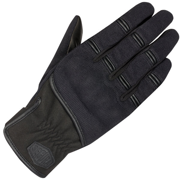 Segura Palmer Textile Gloves Black FREE UK Delivery, FREE 365 Day Returns | Moto Central