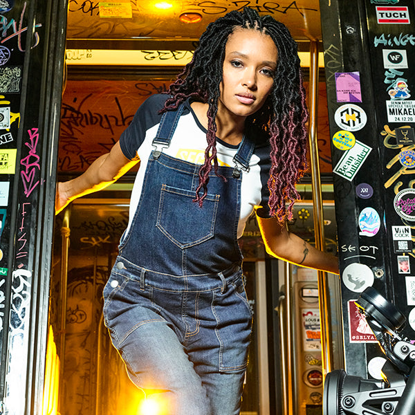 Segura Prisca Ladies Overalls Trouser Blue FREE UK Delivery, FREE 365 Day Returns | Moto Central